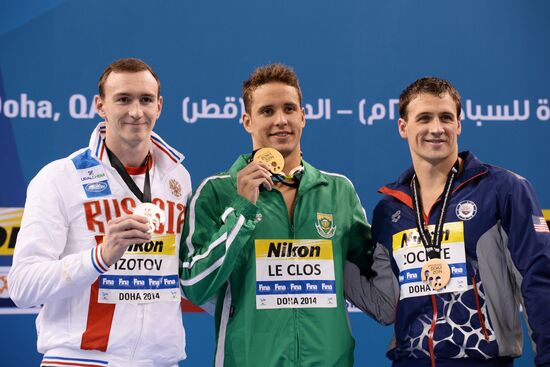 Плавание. Чемпионат мира на короткой воде. Первый день