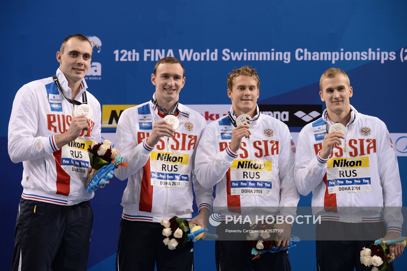 Плавание. Чемпионат мира на короткой воде. Первый день