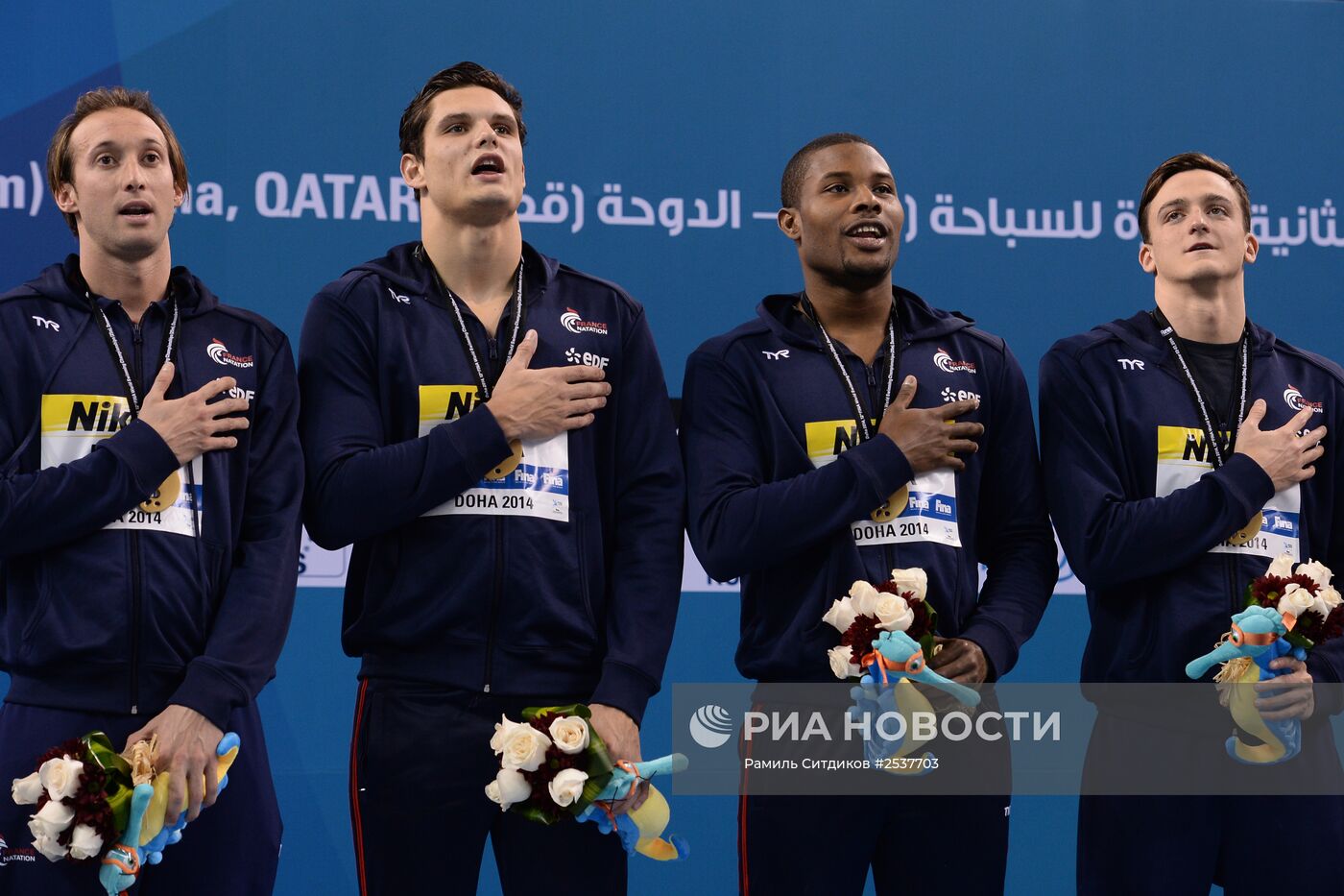 Плавание. Чемпионат мира на короткой воде. Первый день