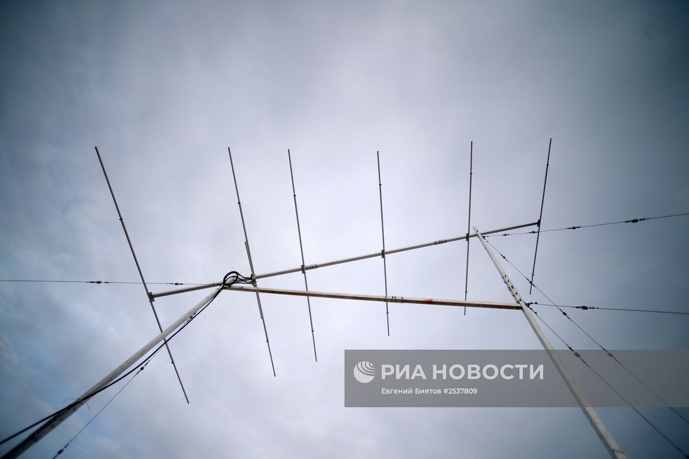 Демонстрация радиолокационных работ на полигоне в Обнинске