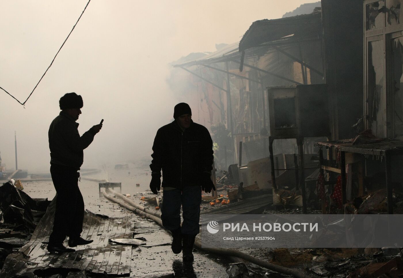 Cпецоперация в Доме печати в Грозном