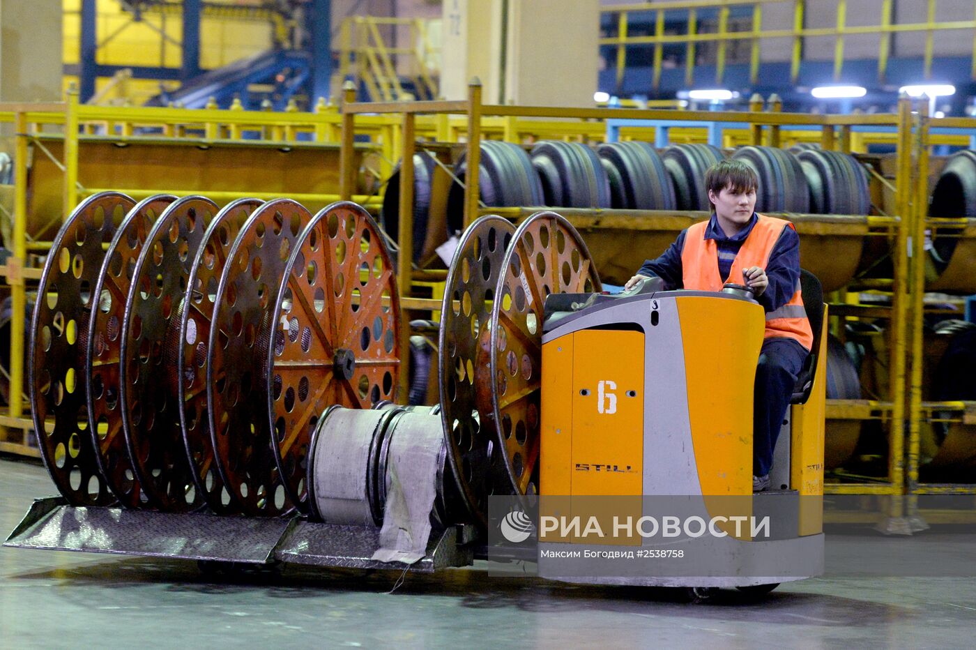 Производство автомобильных шин на заводе "Нижнекамскшина"