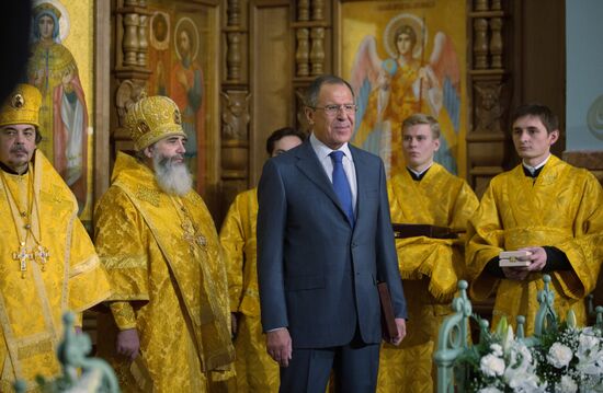 Патриарх Кирилл освятил восстановленный храм