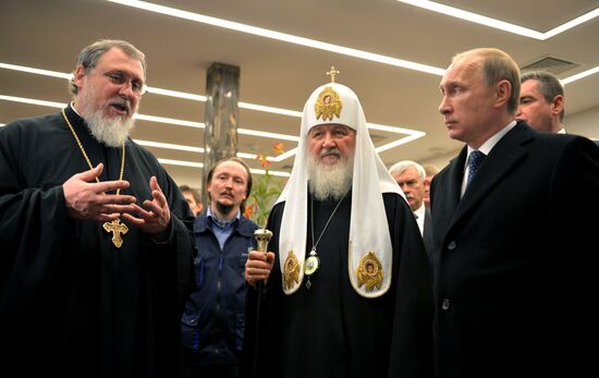 Рабочая поездка В.Путина в Северо-Западный федеральный округ