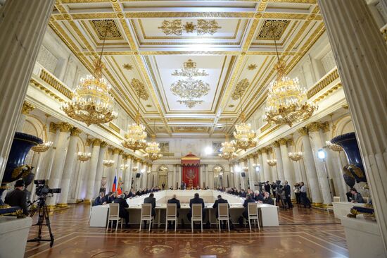 Рабочая поездка В.Путина в Северо-Западный федеральный округ