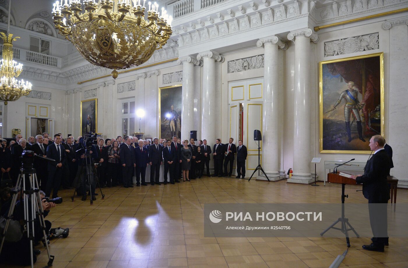 Рабочая поездка В.Путина в Северо-Западный федеральный округ
