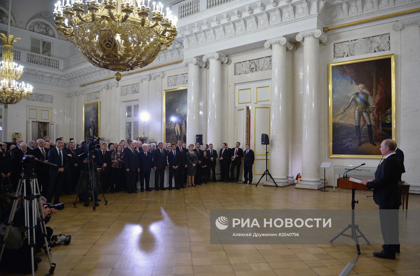 Рабочая поездка В.Путина в Северо-Западный федеральный округ