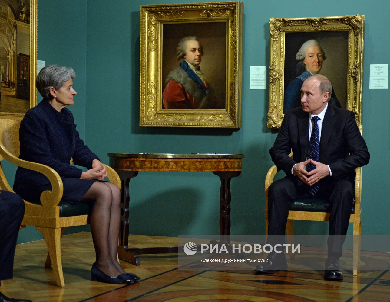 Рабочая поездка В.Путина в Северо-Западный федеральный округ