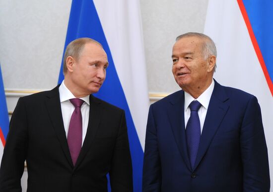 Официальный визит В.Путина в Республику Узбекистан