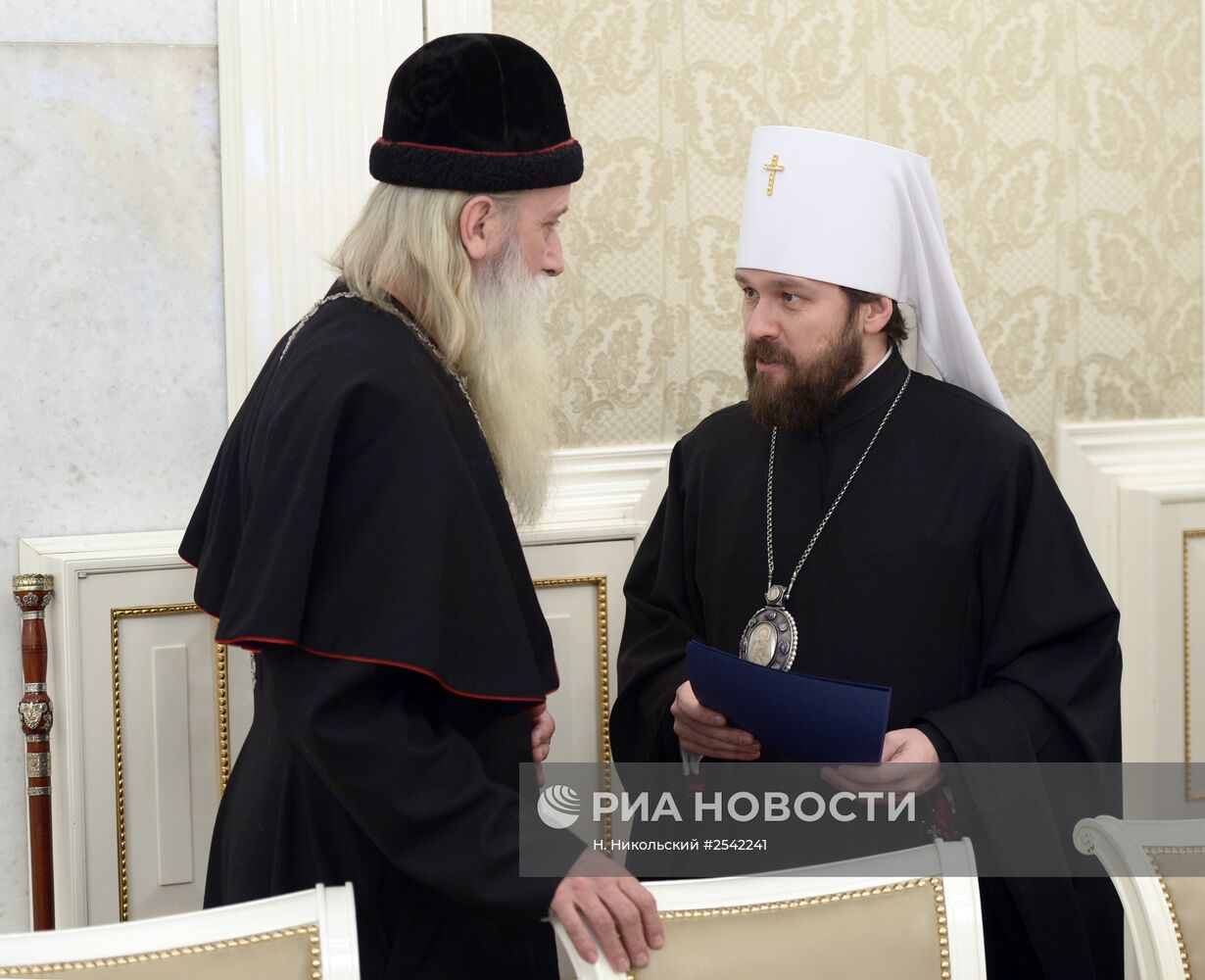 Заседание Совета по взаимодействию с религиозными объединениями при президенте РФ