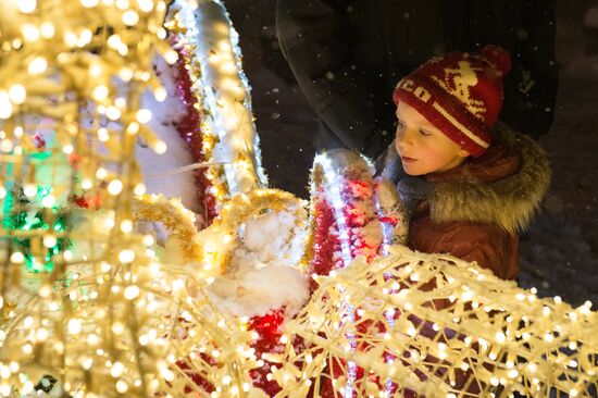 Открытие фестиваля "Путешествие в Рождество"
