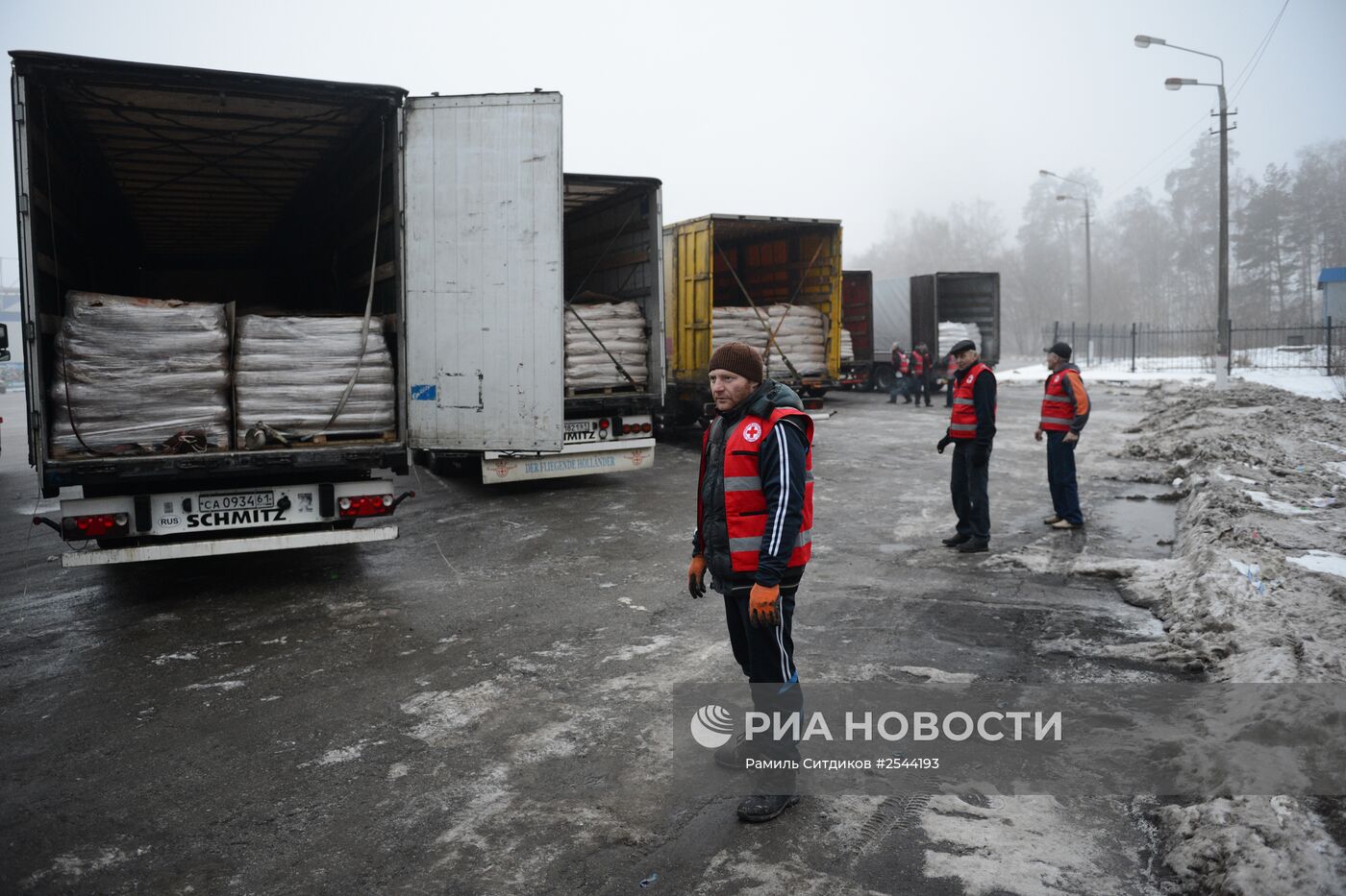 Московский "Красный Крест" отправил гуманитарную помощь в Луганск