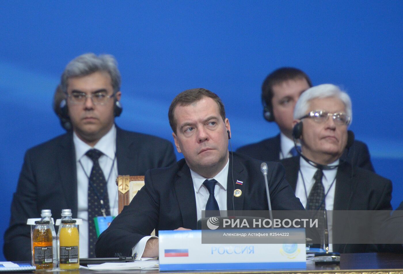 Д.Медведев принял участие в заседании совета ШОС
