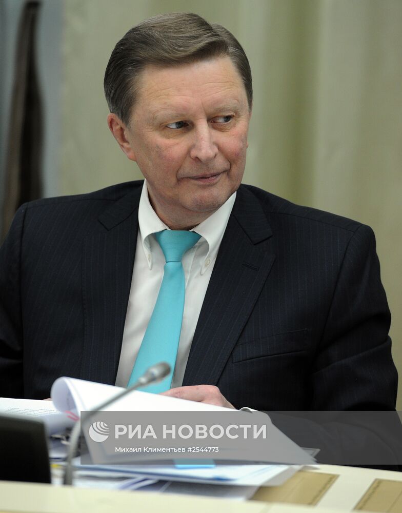 С.Иванов провел заседание по разработке проекта культурной политики