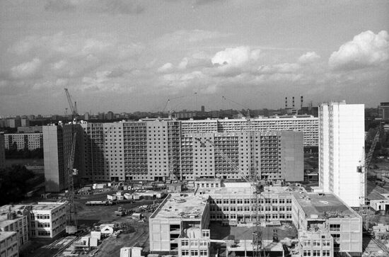 Строительство МЖК в районе Хорошево-Мневники