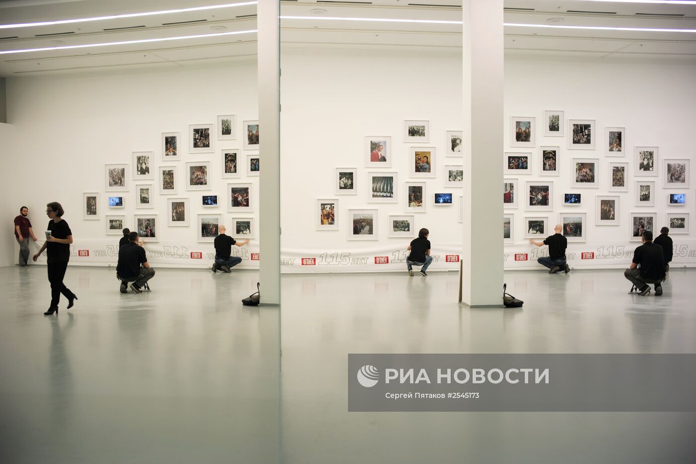 Открытие фотовыставок в Мультимедиа Арт Музее в Москве