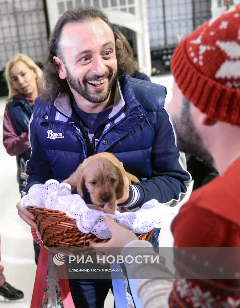 Репетиция новогоднего шоу "Малыш и Карлсон" Ильи Авербуха