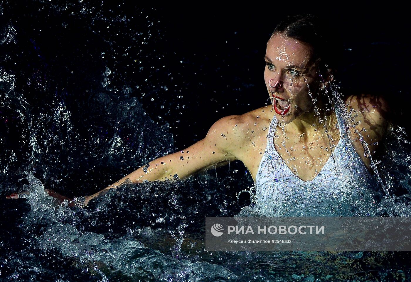 Шоу олимпийских чемпионов по синхронному плаванию
