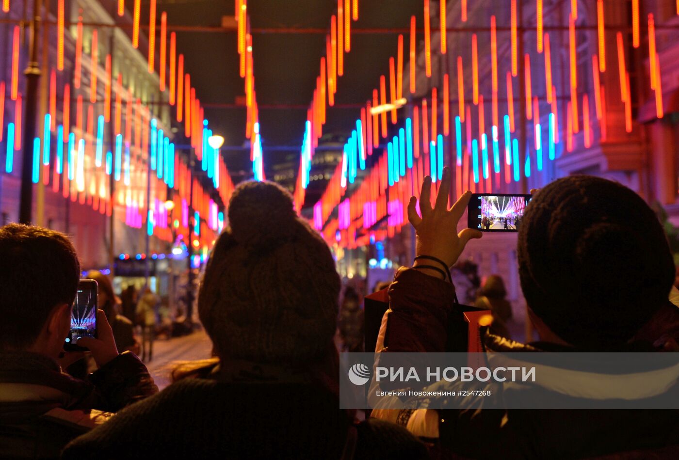 Новогодние инсталяции в Москве