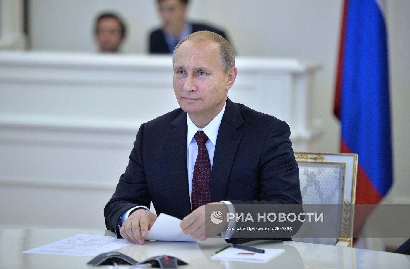 В.Путин принял участие в запуске газового промысла № 1 – Бованенковского месторождения