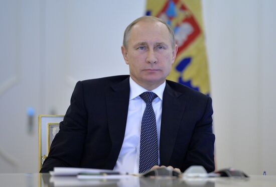 В.Путин провел видеоконференцию с космодромом Плесецк
