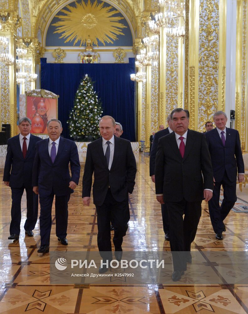 В.Путин принял участие в заседании Совета коллективной безопасности ОДКБ и заседании Высшего Евразийского экономического совета