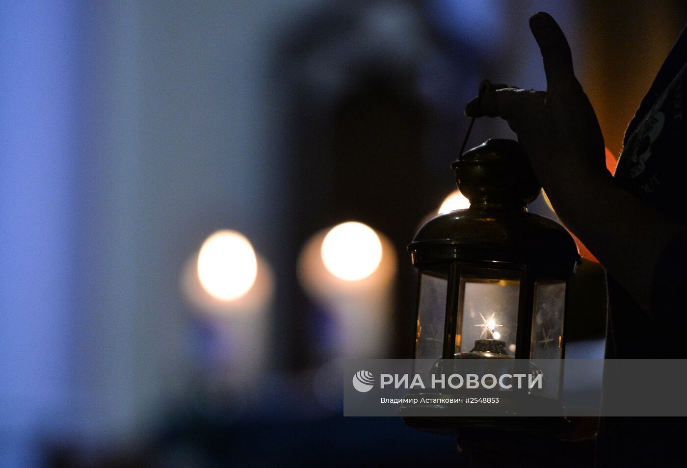 Празднование католического Рождества в Москве