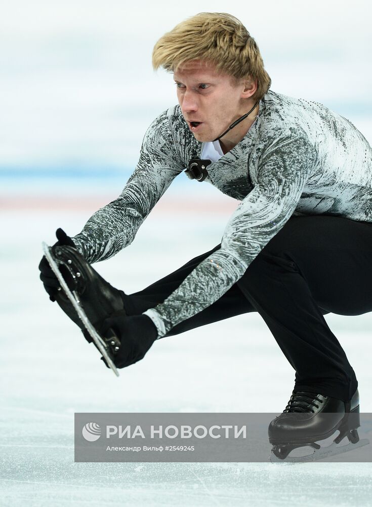 Фигурное катание. Чемпионат России. Мужчины. Короткая программа