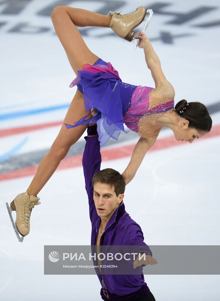 Фигурное катание. Чемпионат России. Пары. Короткая программа