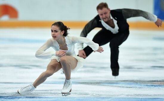 Фигурное катание. Чемпионат России. Пары. Короткая программа