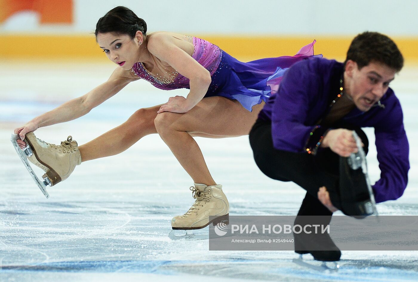 Фигурное катание. Чемпионат России. Пары. Короткая программа