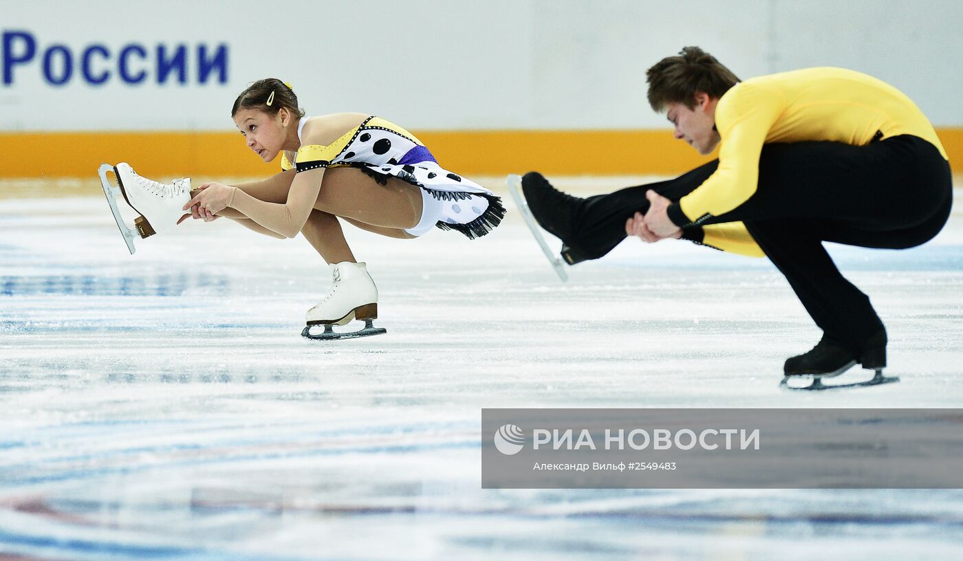 Фигурное катание. Чемпионат России. Пары. Короткая программа