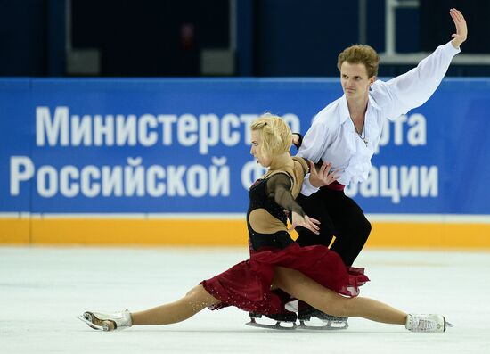Фигурное катание. Чемпионат России. Танцы на льду. Короткая программа