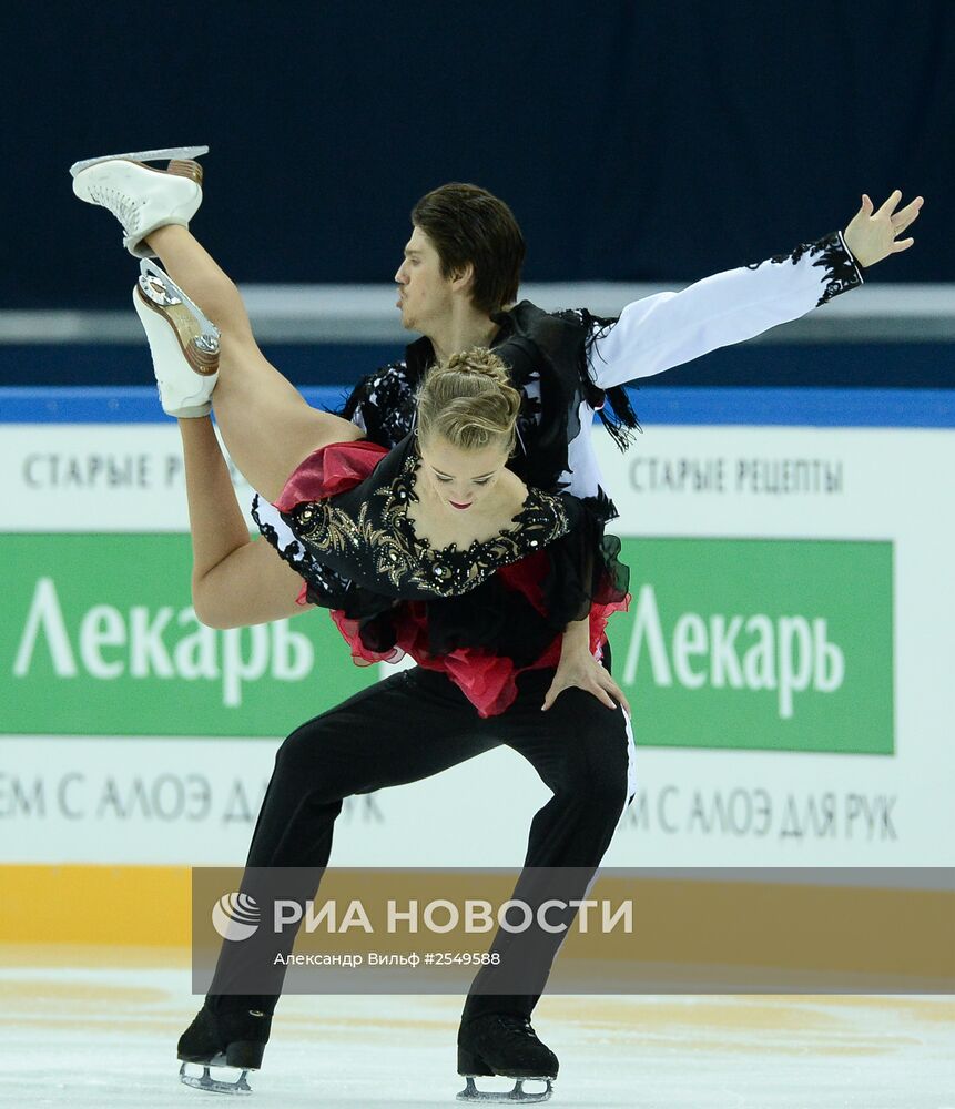 Фигурное катание. Чемпионат России. Танцы на льду. Короткая программа