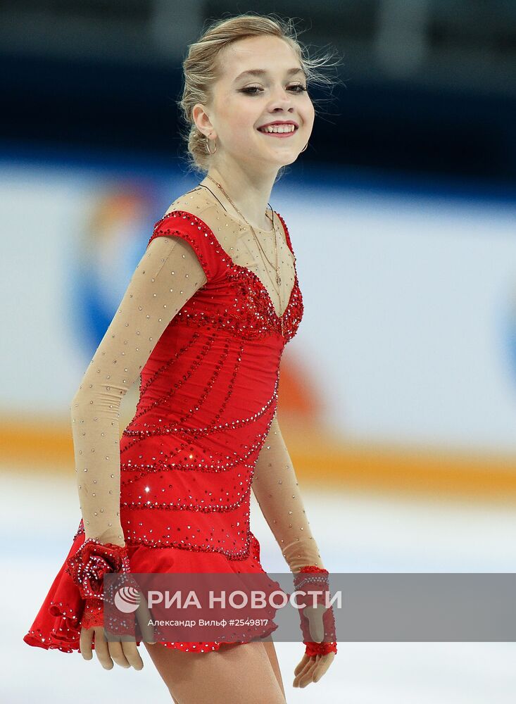 Фигурное катание. Чемпионат России. Женщины. Короткая программа