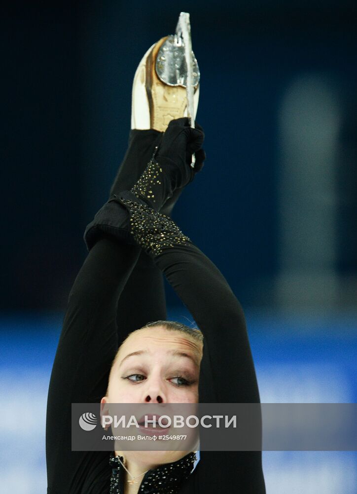 Фигурное катание. Чемпионат России. Женщины. Короткая программа