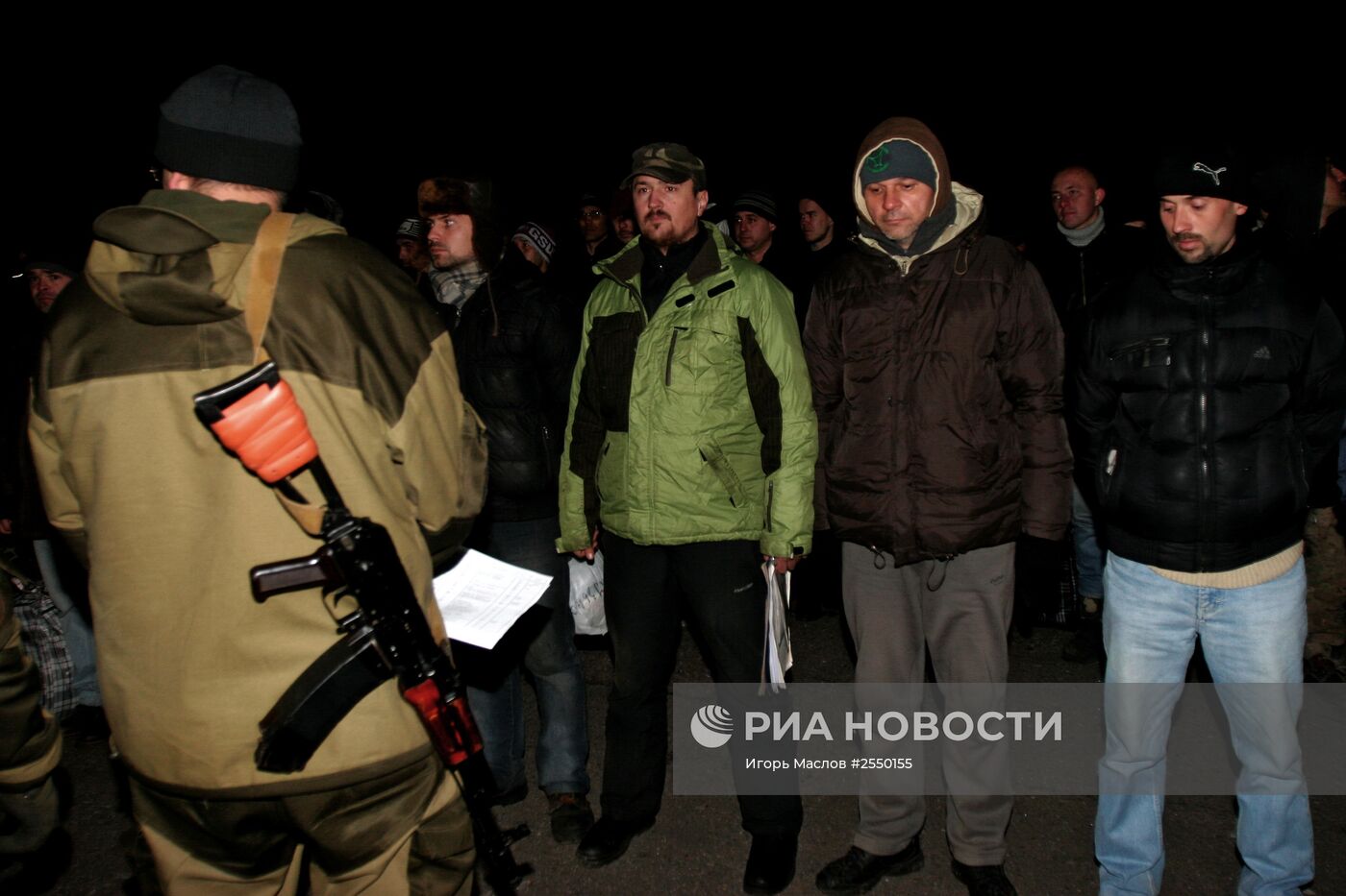 Обмен пленными между ополченцами и силовиками состоялся в пригороде Донецка