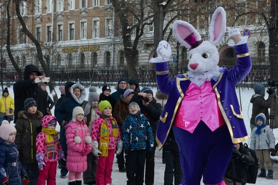 Новогодние мероприятия в рамках фестиваля "Лучший город зимы"