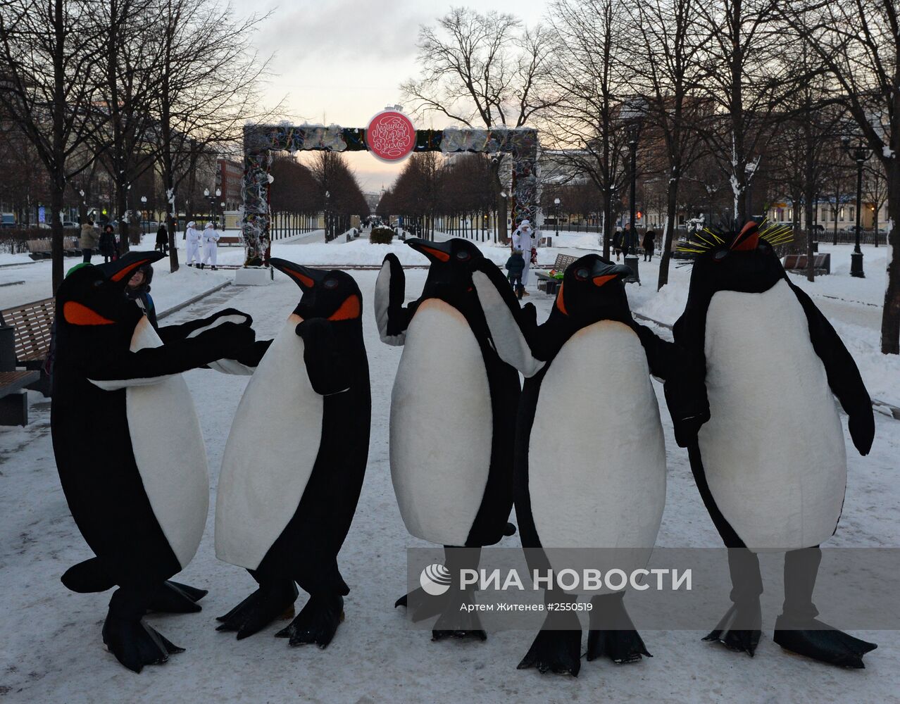 Новогодние мероприятия в рамках фестиваля "Лучший город зимы"