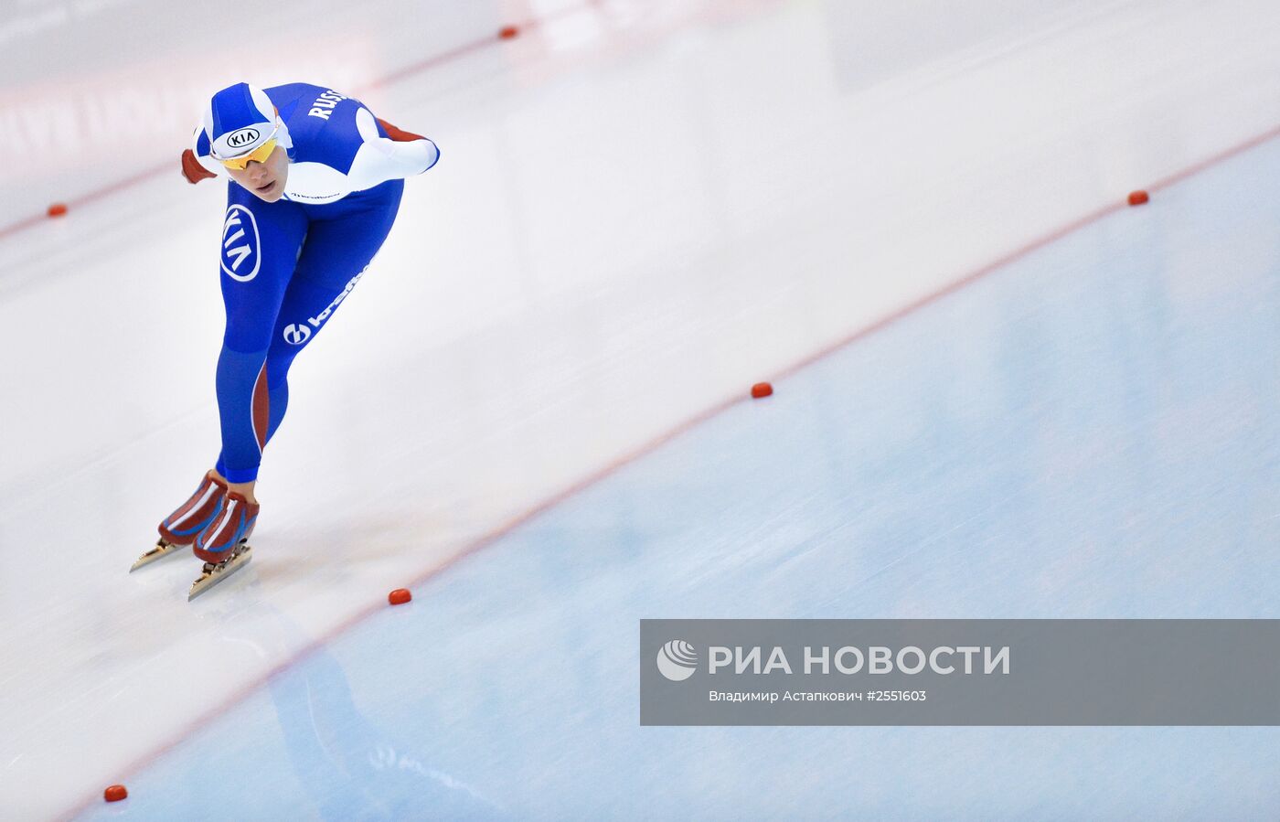 Конькобежный спорт. Многоборье. Чемпионат России. Второй день