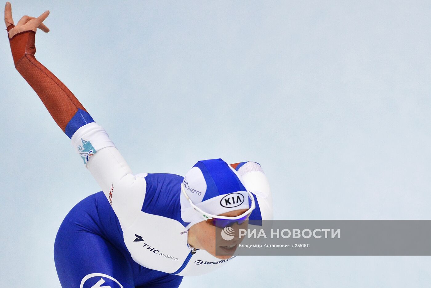 Конькобежный спорт. Многоборье. Чемпионат России. Второй день