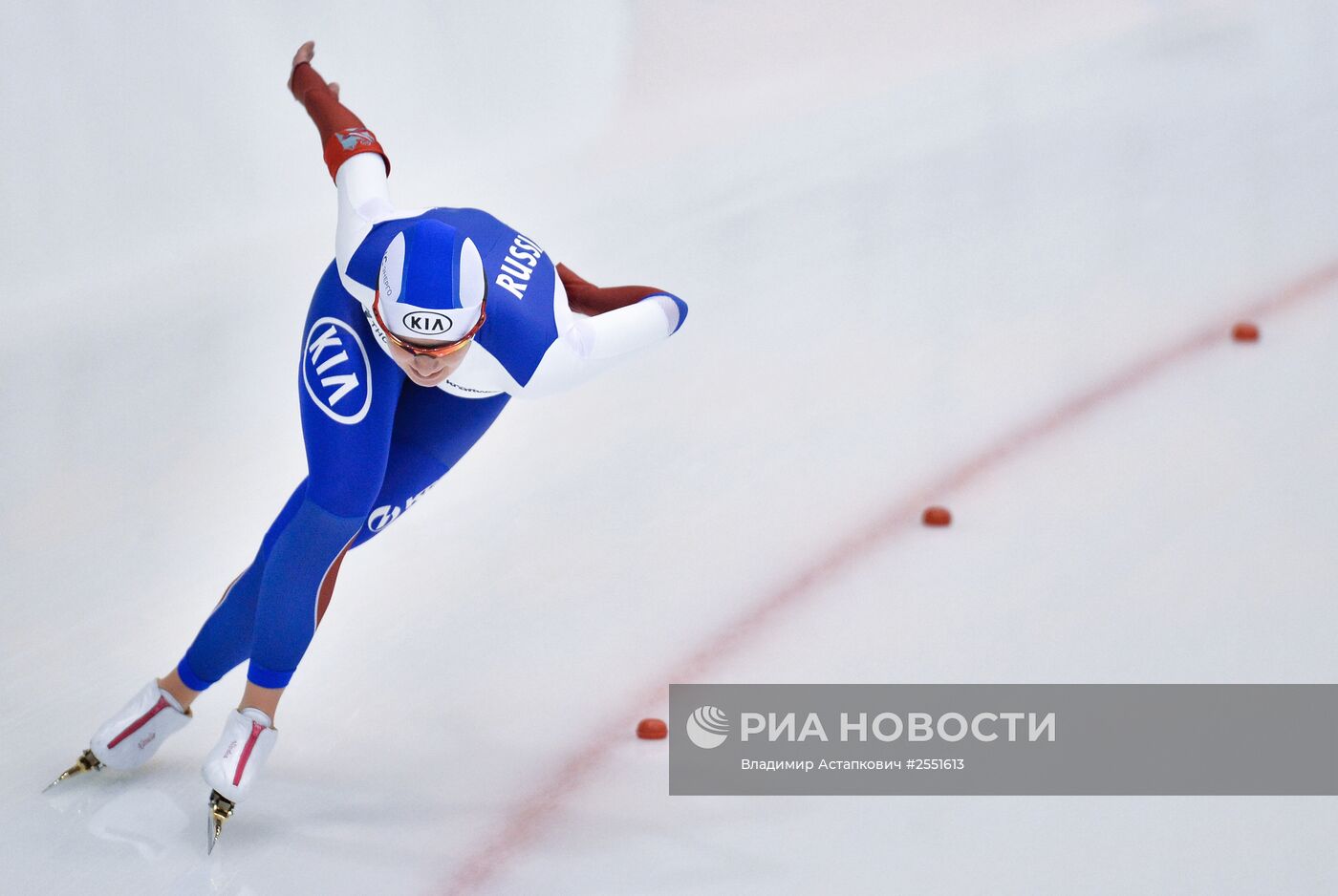 Конькобежный спорт. Многоборье. Чемпионат России. Второй день