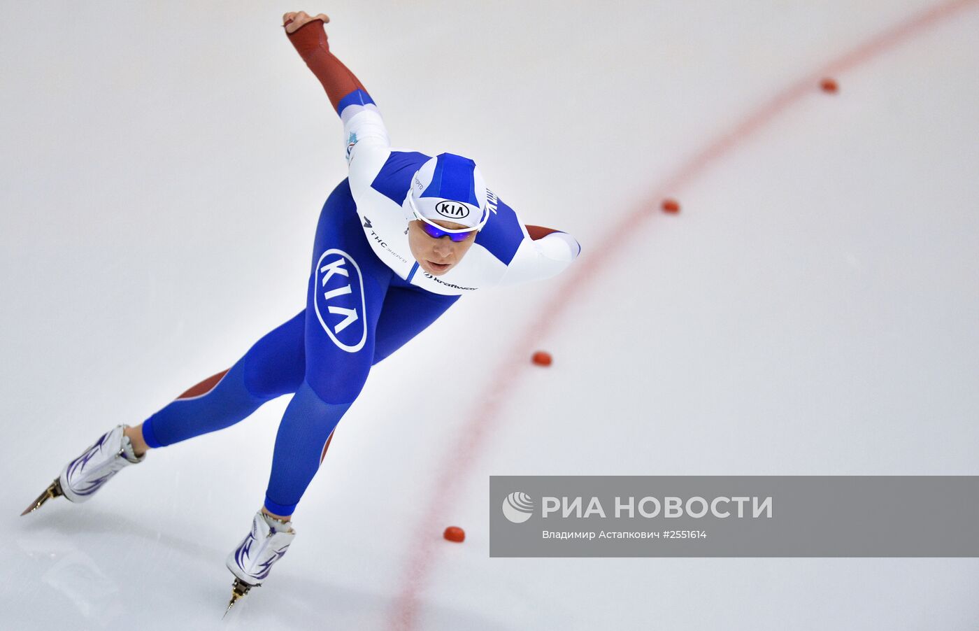 Конькобежный спорт. Многоборье. Чемпионат России. Второй день