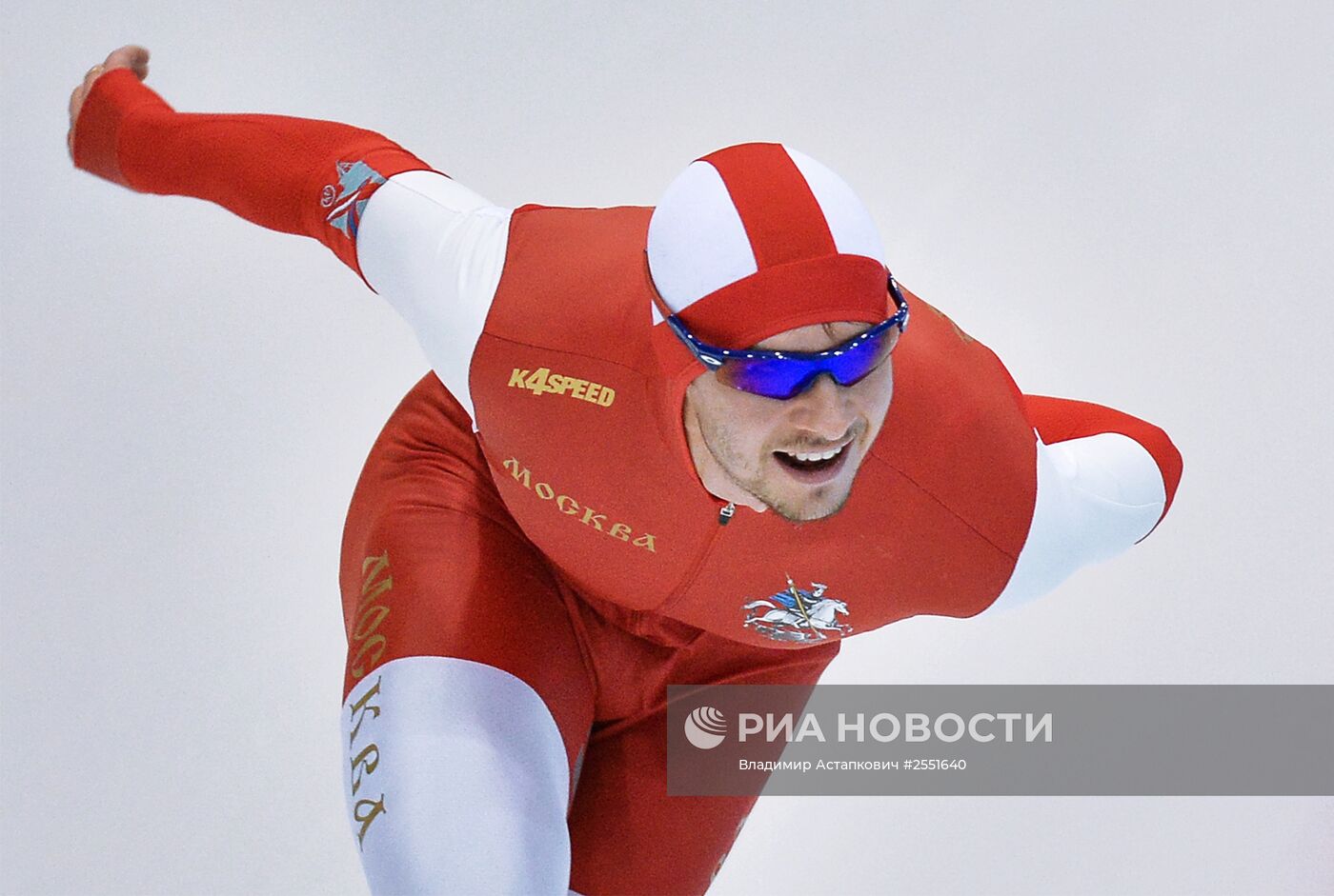 Конькобежный спорт. Многоборье. Чемпионат России. Второй день