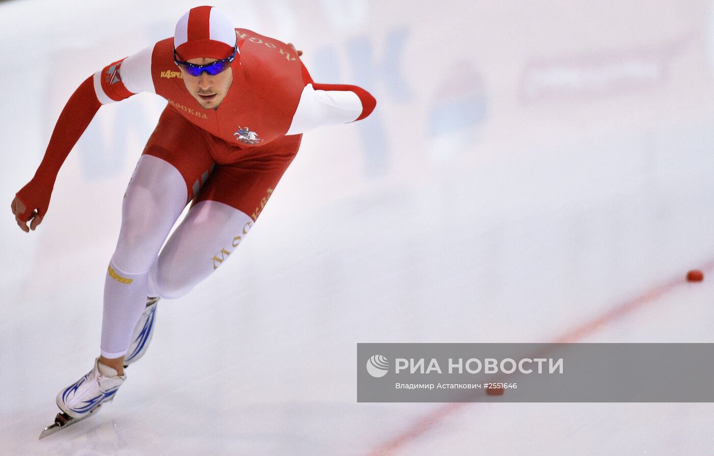 Конькобежный спорт. Многоборье. Чемпионат России. Второй день