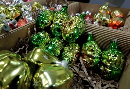 Елочные игрушки, произведенные в СССР