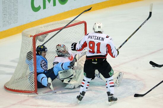 Хоккей. КХЛ. Матч "Сибирь" - "Авангард"