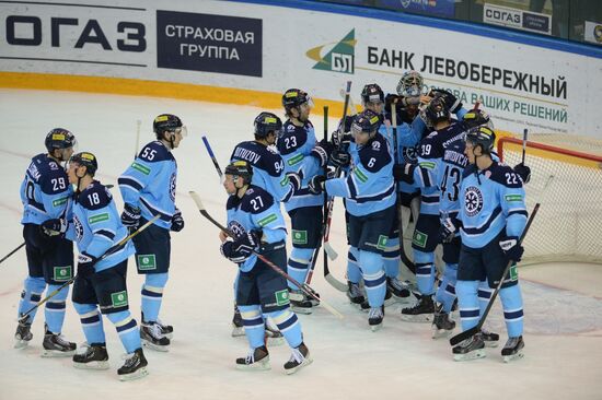 Хоккей. КХЛ. Матч "Сибирь" - "Авангард"