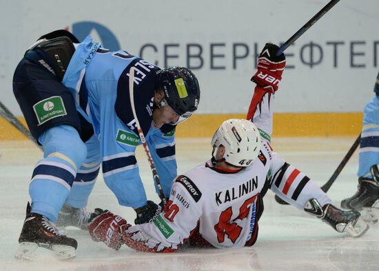 Хоккей. КХЛ. Матч "Сибирь" - "Авангард"