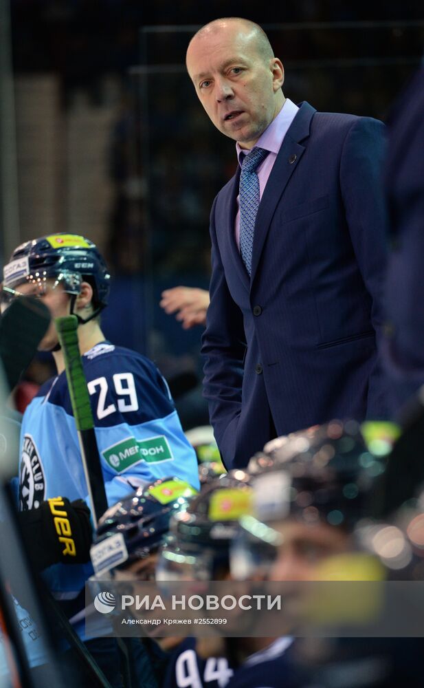 Хоккей. КХЛ. Матч "Сибирь" - "Авангард"